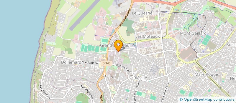 localisation de l'entreprise MADAME FATIMA HACIANE  LE HAVRE