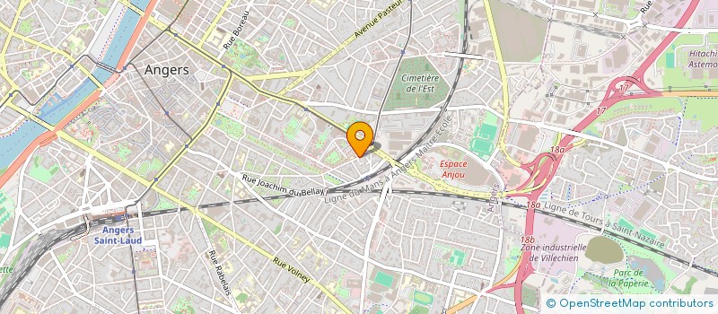 localisation de l'entreprise MADAME FATIMA HAFIDI à ANGERS