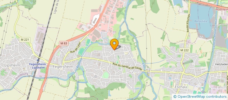 localisation de l'entreprise MADAME FATIMA HAMADE  FEGERSHEIM