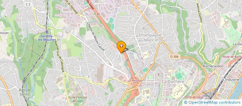 localisation de l'entreprise MADAME FATIMA HAMDI  ECULLY