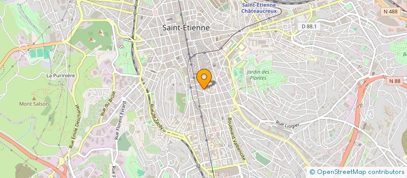 localisation de l'entreprise MADAME FATIMA HAMDY à SAINT-ETIENNE