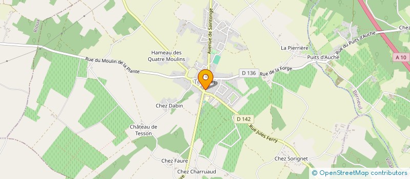 localisation de l'entreprise MADAME FATIMA HAMMACHI  TESSON