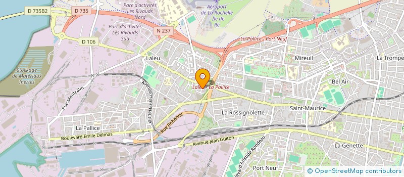 localisation de l'entreprise MADAME FATIMA HAMRANI  LA ROCHELLE