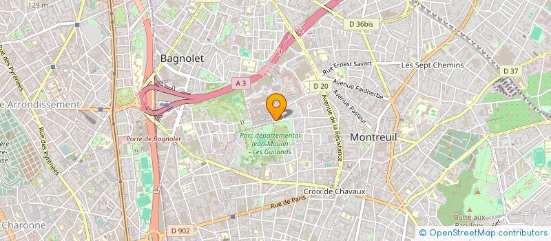 localisation de l'entreprise MADAME FATIMA IMAZATENE à MONTREUIL