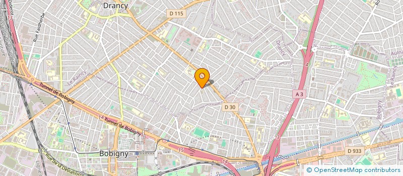 localisation de l'entreprise MADAME FATIMA JANNI  DRANCY