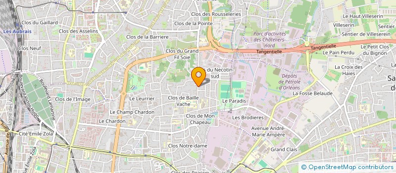 localisation de l'entreprise MADAME FATIMA JEDD à ORLEANS