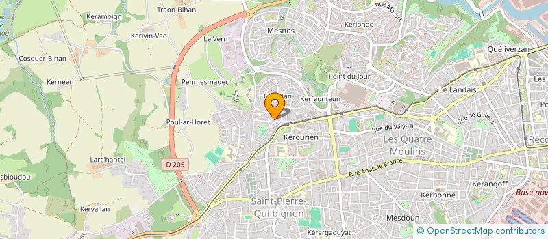 localisation de l'entreprise MADAME FATIMA KALAI à BREST