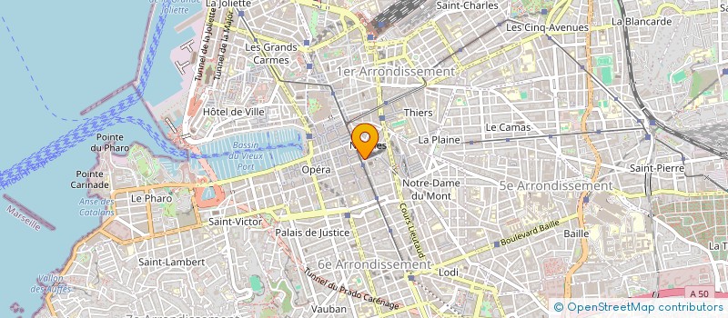 localisation de l'entreprise MADAME FATIMA KELLAB-DEBBIH à MARSEILLE 1