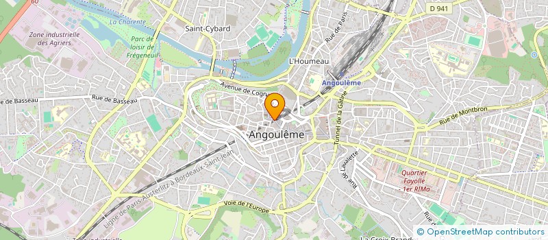 localisation de l'entreprise MADAME FATIMA KESSOURI à ANGOULEME