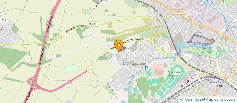 localisation de l'entreprise MADAME FATIMA KHEFIF à AMIENS