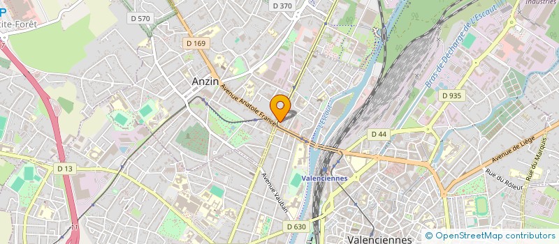 localisation de l'entreprise MADAME FATIMA KHELIFA à VALENCIENNES