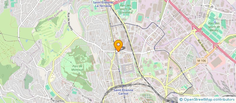 localisation de l'entreprise MADAME FATIMA KHENDEK  SAINT-ETIENNE