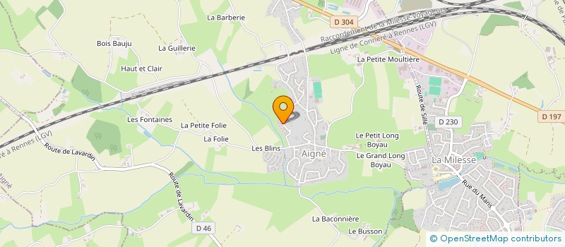 localisation de l'entreprise MADAME FATIMA KHOUDOU  LE MANS