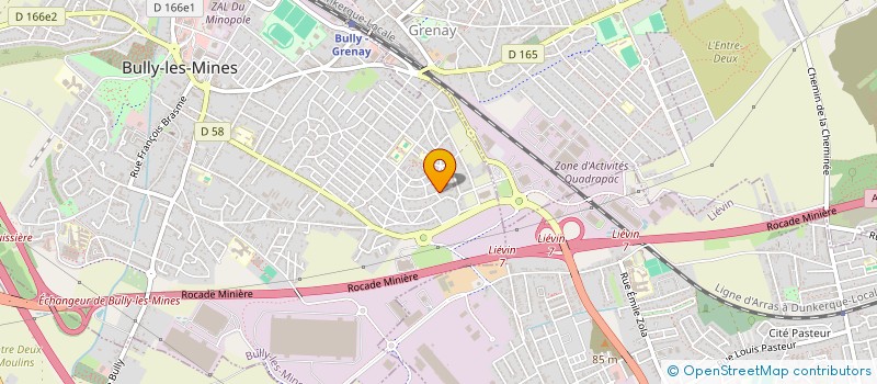 localisation de l'entreprise MADAME FATIMA LAHBIL  BULLY-LES-MINES