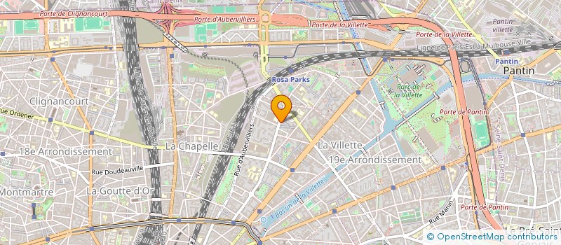 localisation de l'entreprise MADAME FATIMA LAHLAH  PARIS