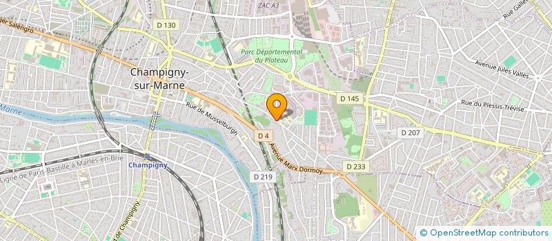 localisation de l'entreprise MADAME FATIMA LAHMADI à CHAMPIGNY-SUR-MARNE