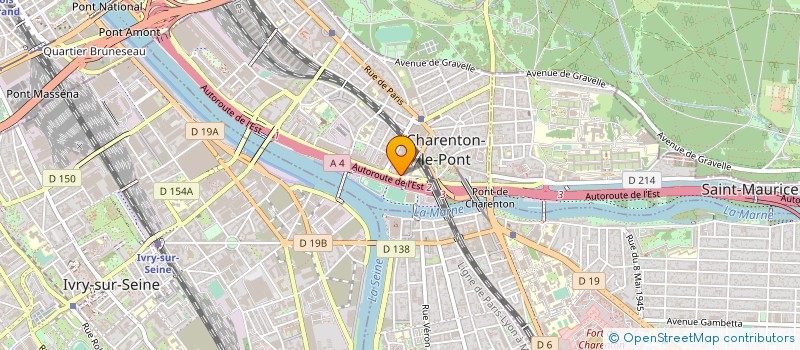 localisation de l'entreprise MADAME FATIMA LAOUTEOUET  CHARENTON-LE-PONT