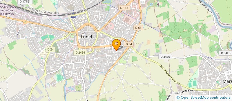 localisation de l'entreprise MADAME FATIMA LEONES à LUNEL