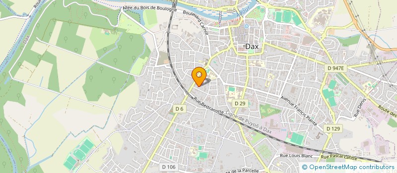 localisation de l'entreprise MADAME FATIMA LHAJRI à DAX