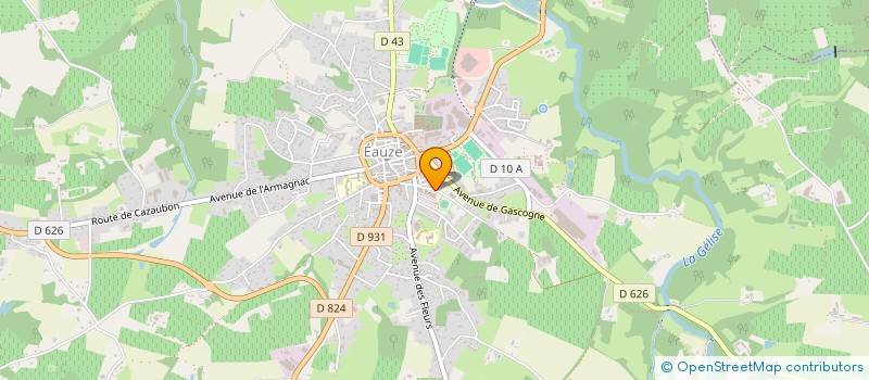 localisation de l'entreprise MADAME FATIMA LOZANO  EAUZE