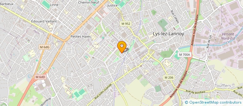 localisation de l'entreprise MADAME FATIMA MAAROUF  HEM