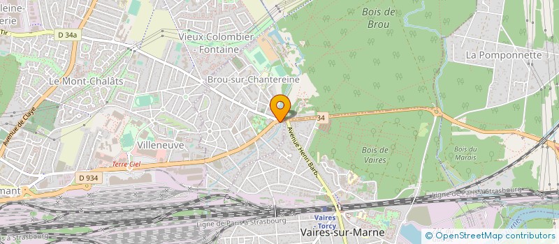 localisation de l'entreprise MADAME FATIMA MABROUR à BROU-SUR-CHANTEREINE