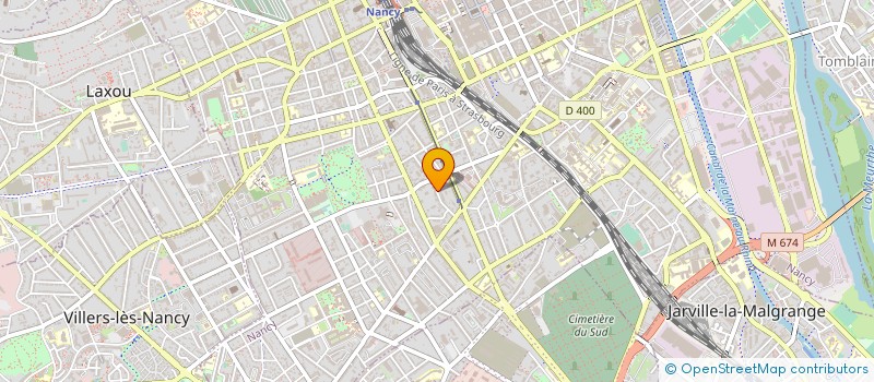 localisation de l'entreprise MADAME FATIMA MAHAMOUDOU  NANCY