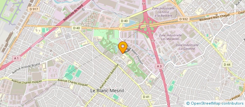 localisation de l'entreprise MADAME FATIMA MAHDAD à LE BLANC-MESNIL