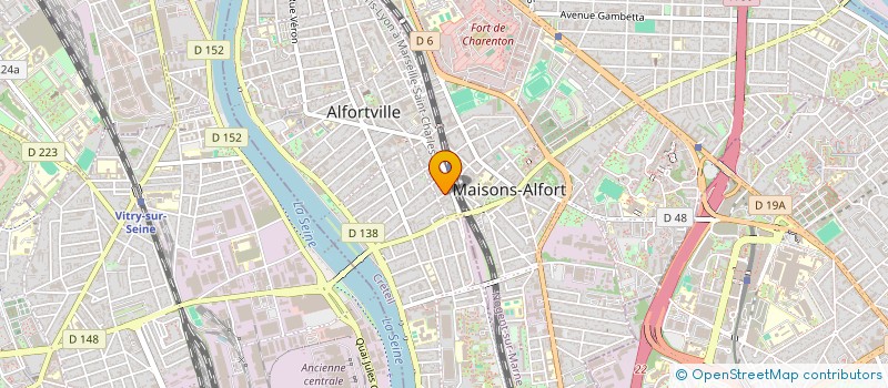 localisation de l'entreprise MADAME FATIMA MAHFOUF à ALFORTVILLE