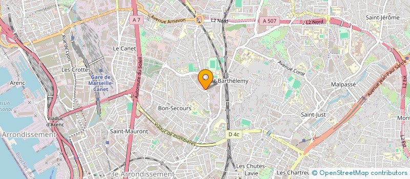 localisation de l'entreprise MADAME FATIMA MAKBOUL à MARSEILLE