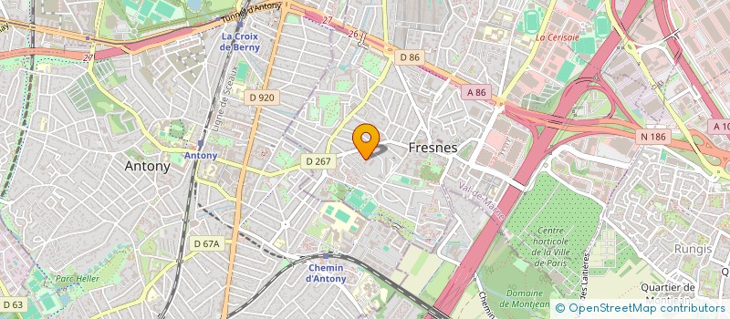 localisation de l'entreprise MADAME FATIMA MAMANE  FRESNES