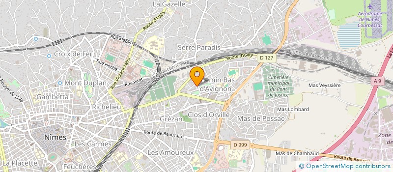 localisation de l'entreprise MADAME FATIMA MANSOURI  NIMES