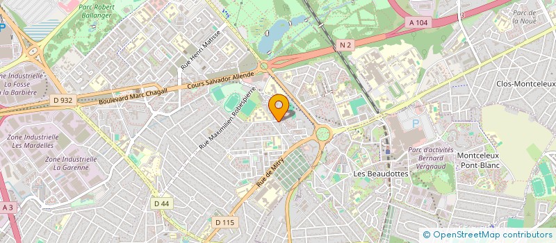 localisation de l'entreprise MADAME FATIMA MARZOUKI à AULNAY-SOUS-BOIS