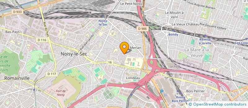 localisation de l'entreprise MADAME FATIMA MAZOUZ à NOISY-LE-SEC
