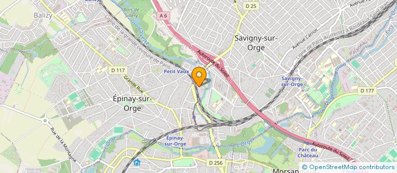 localisation de l'entreprise MADAME FATIMA MBENGUE à SAVIGNY-SUR-ORGE