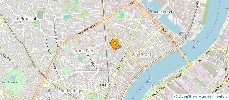 localisation de l'entreprise MADAME FATIMA MEDJAD  BORDEAUX