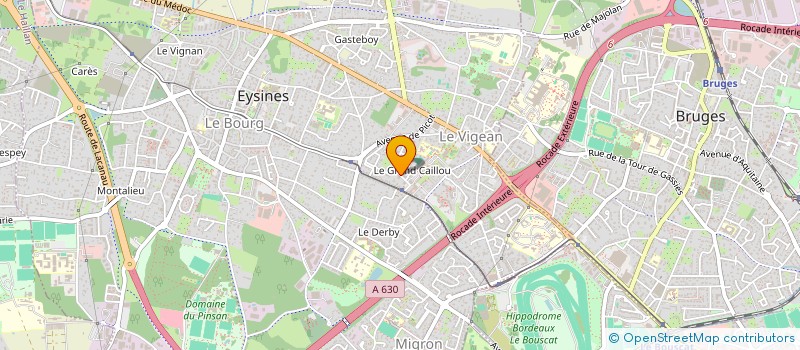 localisation de l'entreprise MADAME FATIMA MEKADEM à EYSINES