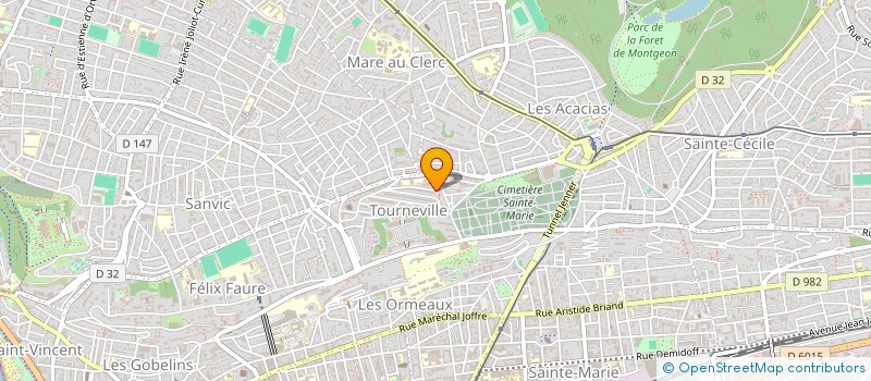 localisation de l'entreprise MADAME FATIMA MENECEUR  LE HAVRE