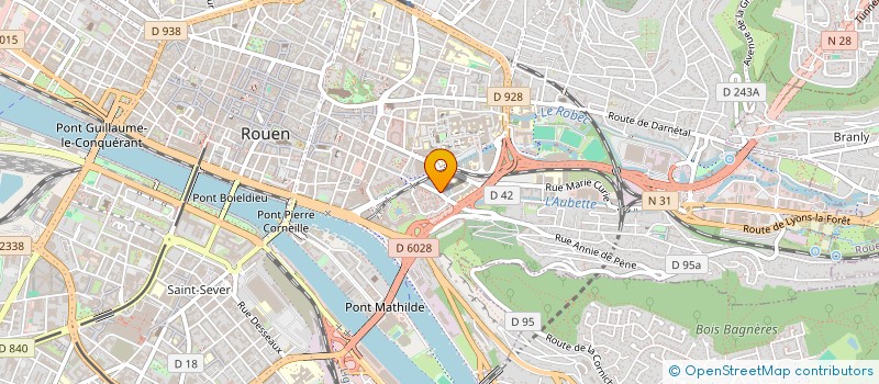 localisation de l'entreprise MADAME FATIMA MERABTI à ROUEN