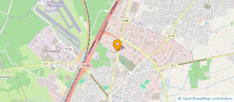 localisation de l'entreprise MADAME FATIMA MERASLI  PERPIGNAN