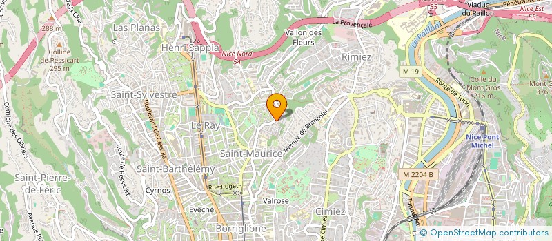 localisation de l'entreprise MADAME FATIMA MESSAOUR à NICE