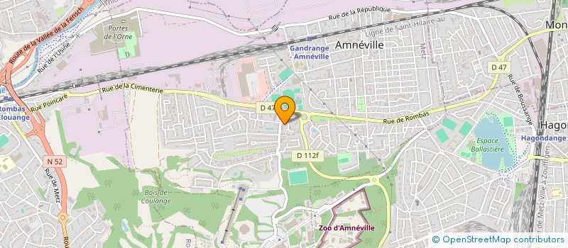 localisation de l'entreprise MADAME FATIMA MIHOUBI  AMNEVILLE