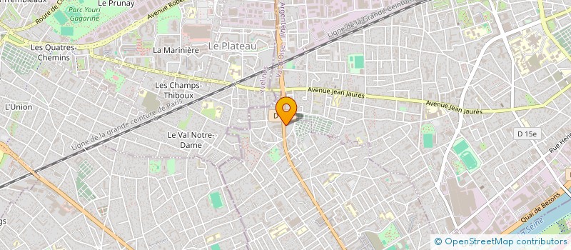 localisation de l'entreprise MADAME FATIMA MISSOUM à BEZONS