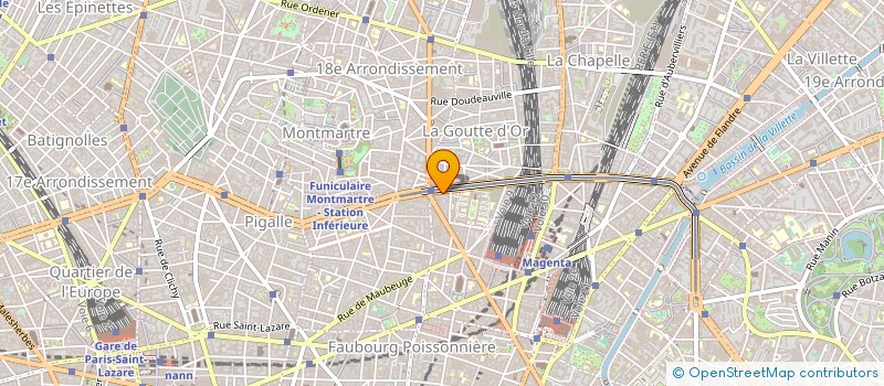 localisation de l'entreprise MADAME FATIMA MOKTARI à PARIS