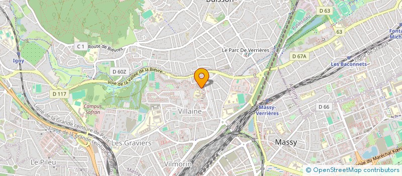 localisation de l'entreprise MADAME FATIMA MOSTEFAOUI  MASSY