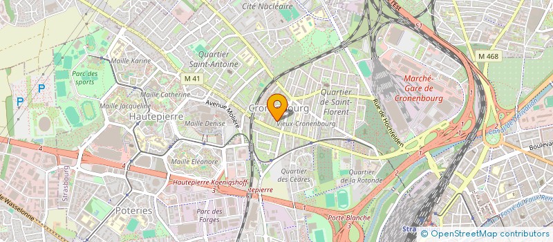 localisation de l'entreprise MADAME FATIMA MOULAY à STRASBOURG
