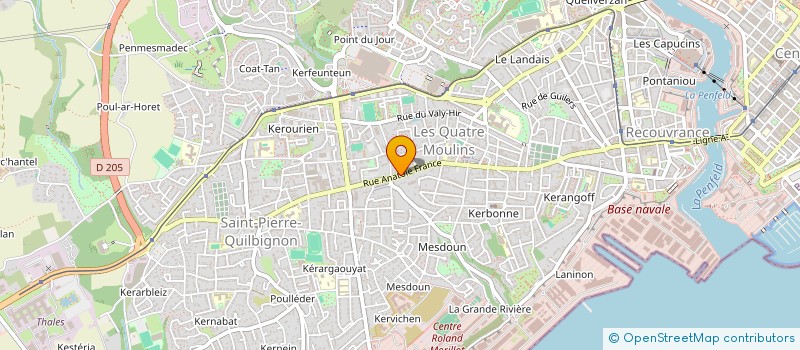 localisation de l'entreprise MADAME FATIMA MOURID à BREST