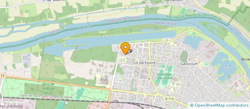 localisation de l'entreprise MADAME FATIMA NACHET  MANTES-LA-JOLIE