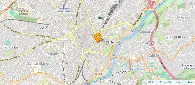 localisation de l'entreprise MADAME FATIMA NASRI à LIMOGES