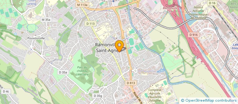 localisation de l'entreprise MADAME FATIMA NEDJARI  RAMONVILLE-SAINT-AGNE